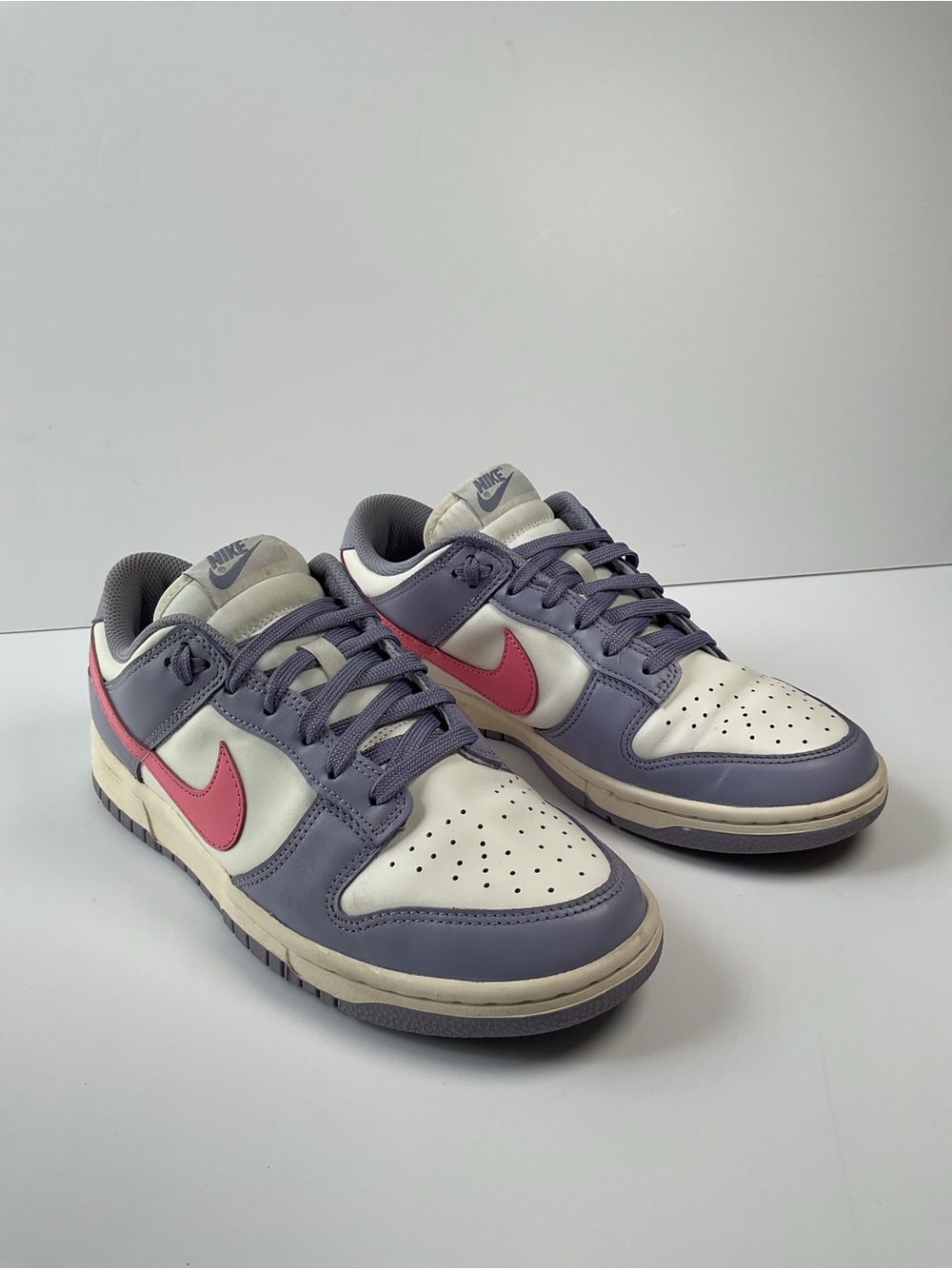 Nike Dunk Low Women 8.5 Purple Grey Pink DD1503-500 Casual Streetwear - Picture 3 of 10